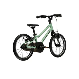 Kinderfahrrad Kross Liftie 16" - Modell 2025 - zelená / černá / matný