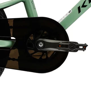 Kinderfahrrad Kross Liftie 16" - Modell 2025 - zelená / černá / matný