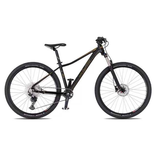 Junior-Mountainbike 4EVER Nelly Active 27,5" – Modell 2026 - black/gold - black/gold