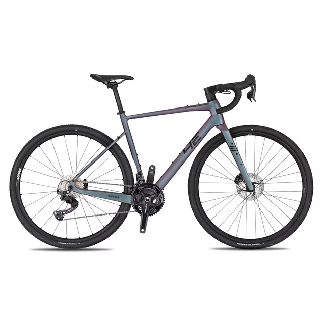 Gravel-Rad 4EVER Grizzly Race 28" – Modell 2026 - coral/black - titan rainbow