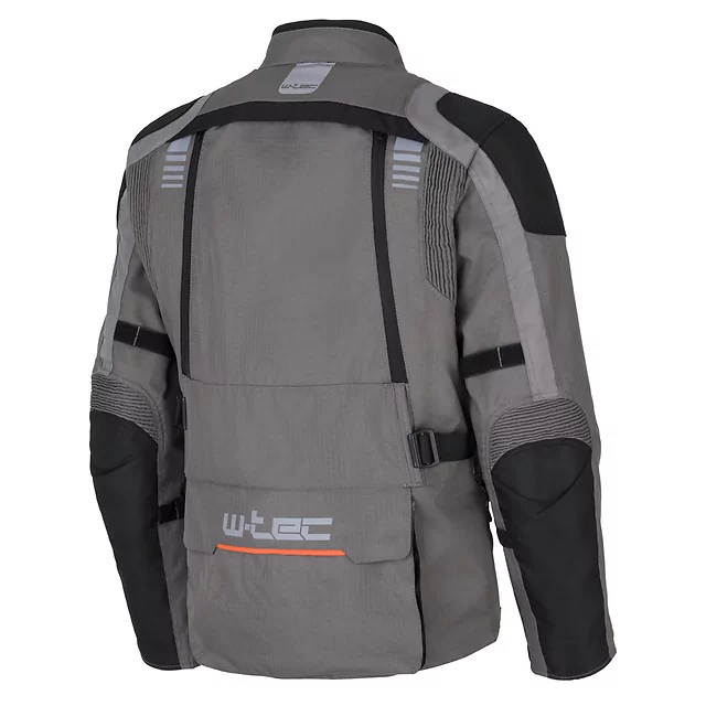 W-TEC Smackton Touring Motorradjacke - grau-orange
