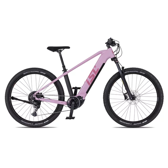 inSPORTline ISL Asuki EVO 835 Wh 27,5" Damen-E-Mountainbike – Modell 2026 - Sunbeam Yellow - Dusted Pink