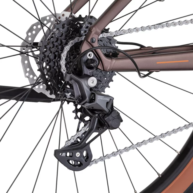 inSPORTline ISL Tachion EVO 835 Wh 29" Mountain-E-Bike – Modell 2026 • Reichweite bis zu 180 km - Deep Coffee