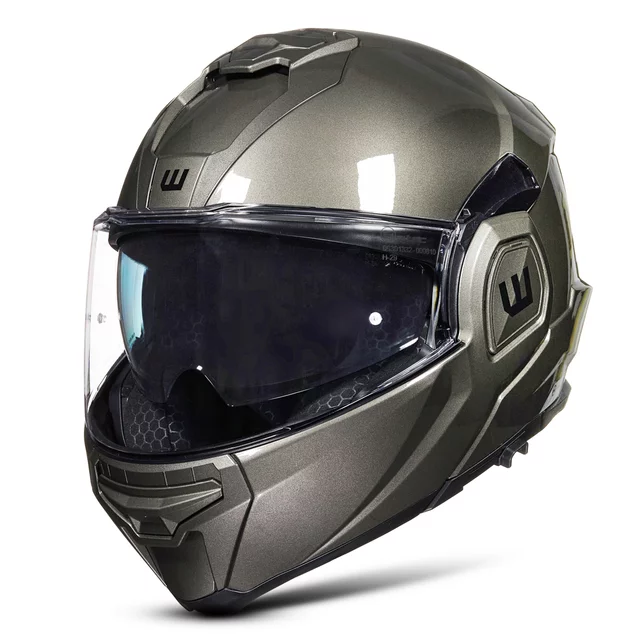 W-TEC Zoroz P/J klappbarer Motorradhelm - Glossy Tricolor