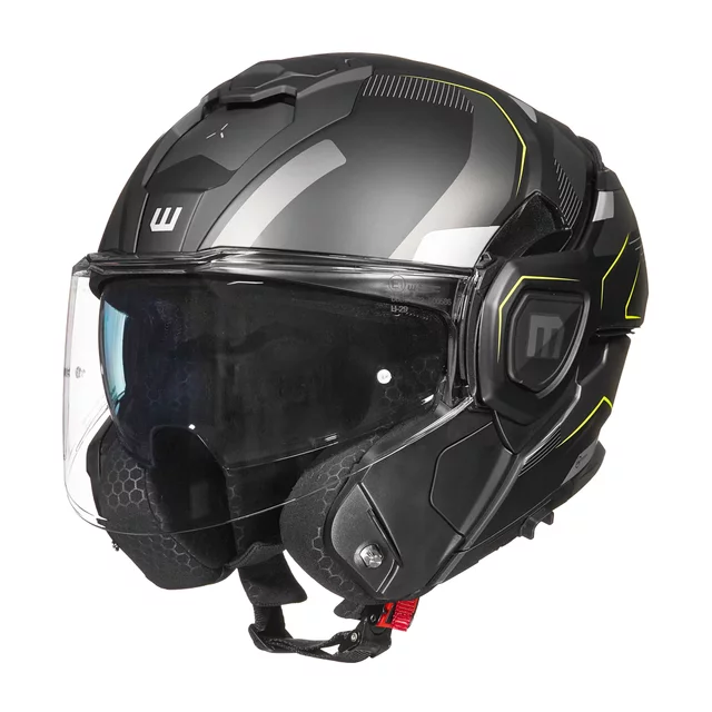 W-TEC Zoroz P/J klappbarer Motorradhelm - Glossy Tricolor