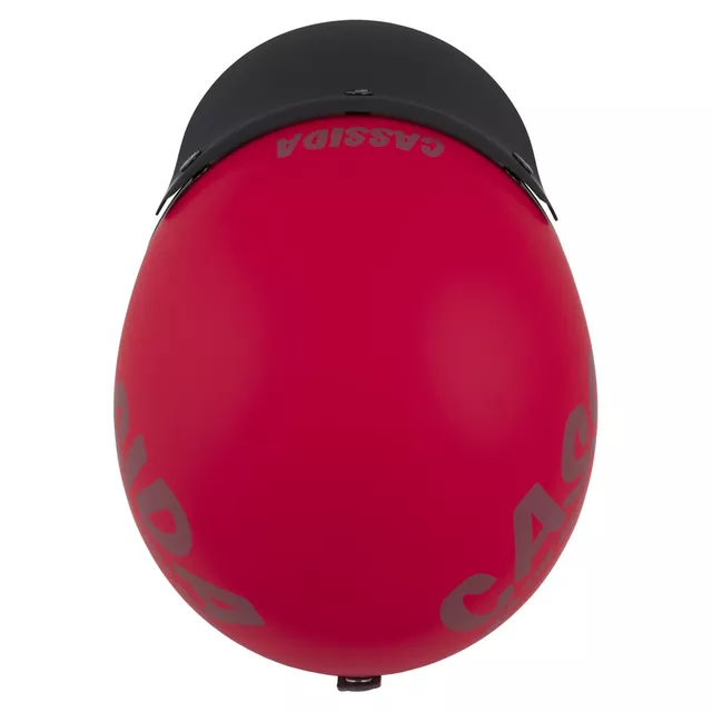 Cassida Oxygen Gear 2.0 Motorradhelm rot matt/dunkelrot