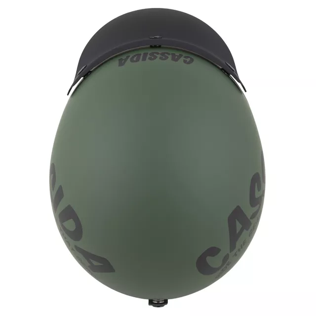 Cassida Oxygen Gear 2.0 Motorradhelm grün matt/schwarz