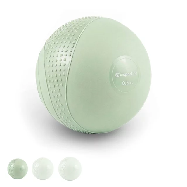 Mini-Medizinball inSPORTline Sendelar 10,5 cm/0,5 kg