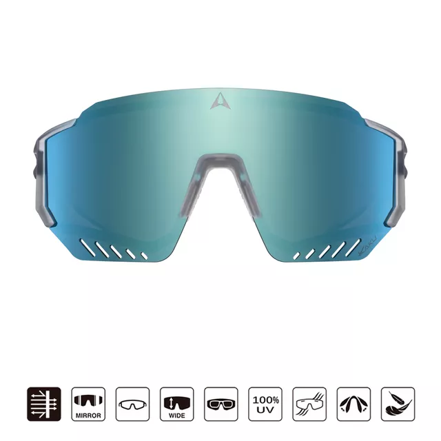 Polarisierte Sonnenbrille Altalist Kaku SP1 - šedá s modrými skly