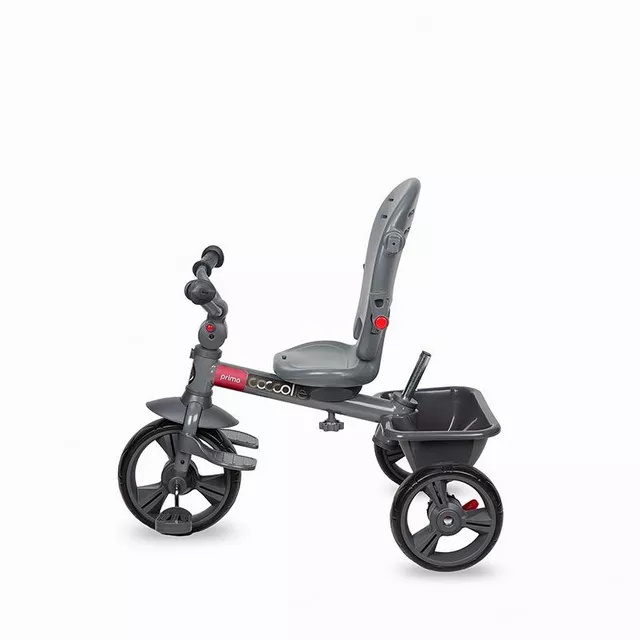 Kinderdreirad mit Führungsstange Coccolle Primo - magenta