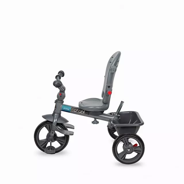 Kinderdreirad mit Führungsstange Coccolle Primo - magenta