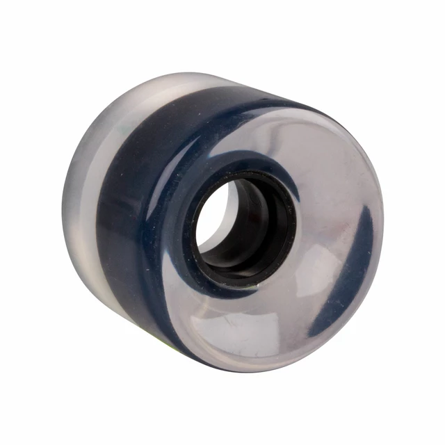 Durchsichtiges Rad für das Penny Board 60 × 45 mm - schwarz - schwarz