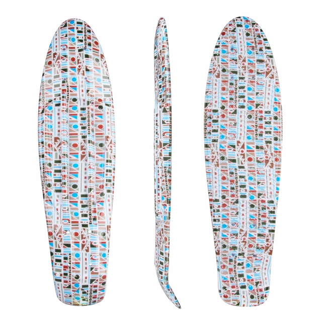WORKER Paterny 22.5*6" Penny Board Desk - Design 5 - Design 1
