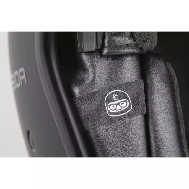 Motorradhelm Cassida Oxygen Rondo 2.0 schwarz matt/silbern