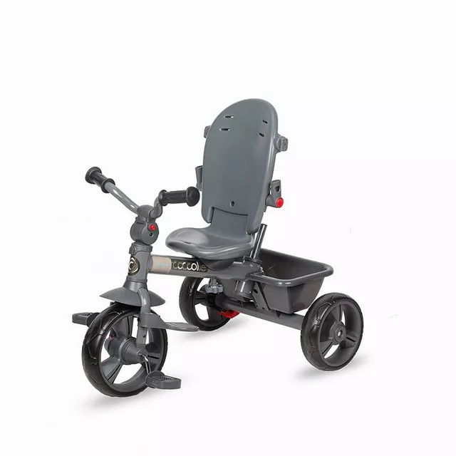 Kinderdreirad mit Führungsstange Coccolle Primo - magenta