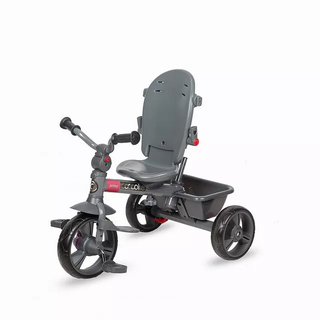 Kinderdreirad mit Führungsstange Coccolle Primo - magenta