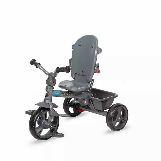 Kinderdreirad mit Führungsstange Coccolle Primo - magenta