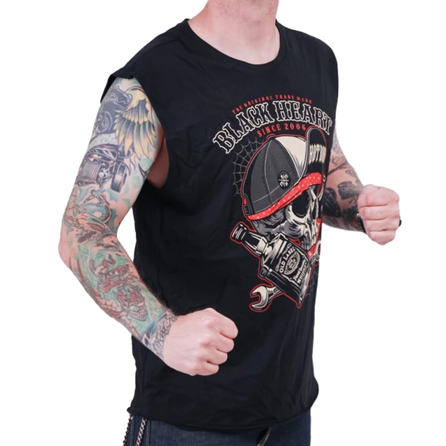 Ärmelloses T-shirt BLACK HEART Commander