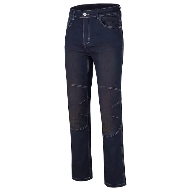 W-TEC Pawted Motorradjeans mit wasserdichter Membran - dunkelblau