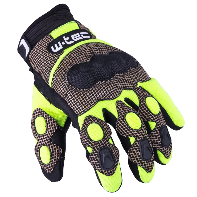 W-TEC Derex Motocross Handschuhe - schwarz-gelb - schwarz-gelb