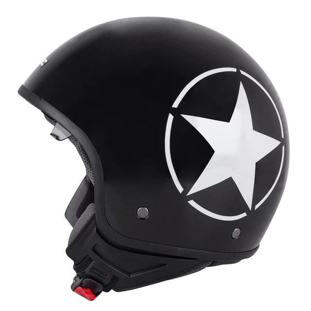 W-TEC FS-710S Roller Helm - schwarz mit dem Stern