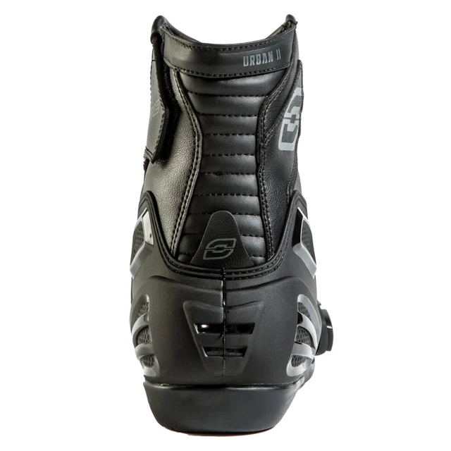 Motorradstiefel Ozone Urban II CE - schwarz-rot