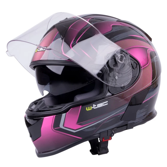W-TEC V126 Motorradhelm - fuchsie - fuchsie