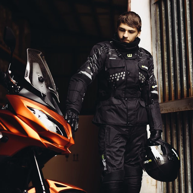 Motorradhandschuhe W-TEC MBG-1620-16 - schwarz