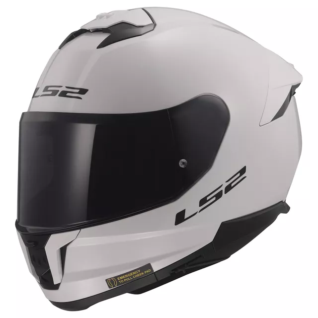 Motorradhelm LS2 FF808 Stream II Gloss White