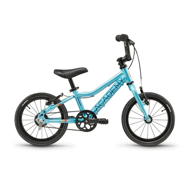 Kinder Fahrrad Akademie Grad 2 Gürtel 14" - lila - blau