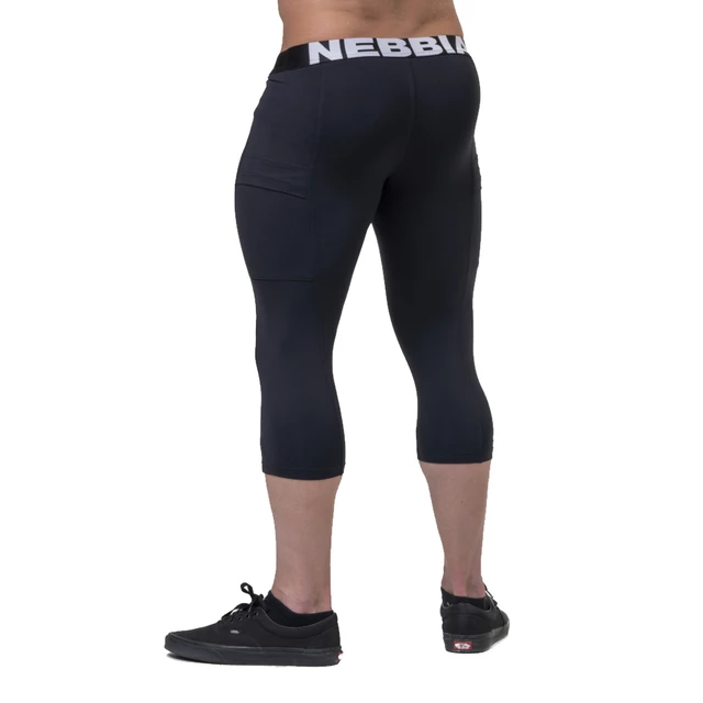 Nebbia Legend of Today 188 Herren 3/4 Leggings - schwarz