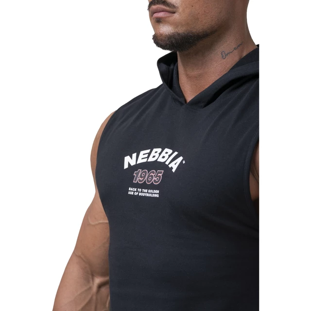 Nebbia Legend-Approved 191 Herren Tanktop mit Kapuze - Grau