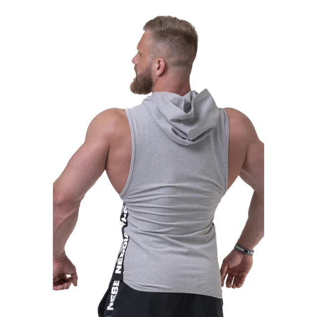 Nebbia Legend-Approved 191 Herren Tanktop mit Kapuze - Grau