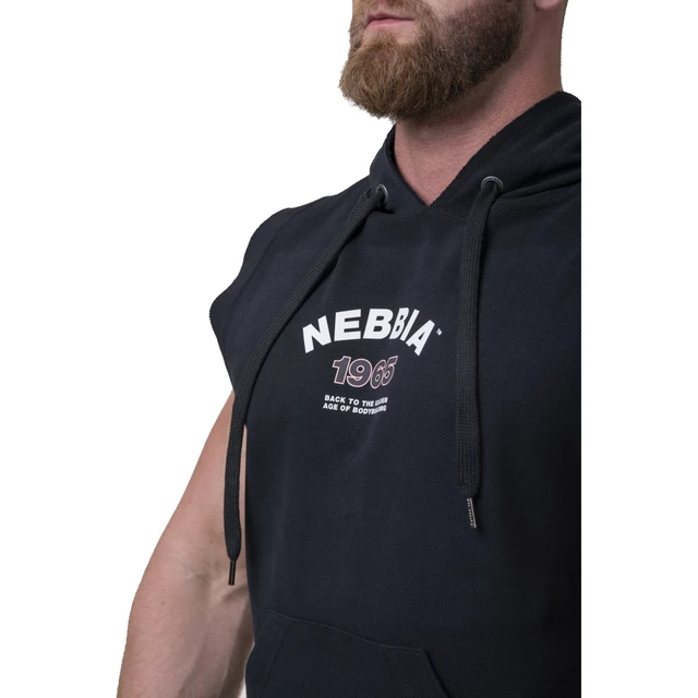 Nebbia Golden Era 197 Herren Rag Top mit Kapuze - Grau