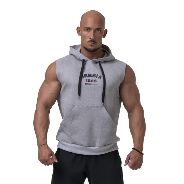 Nebbia Golden Era 197 Herren Rag Top mit Kapuze - Grau - Grau