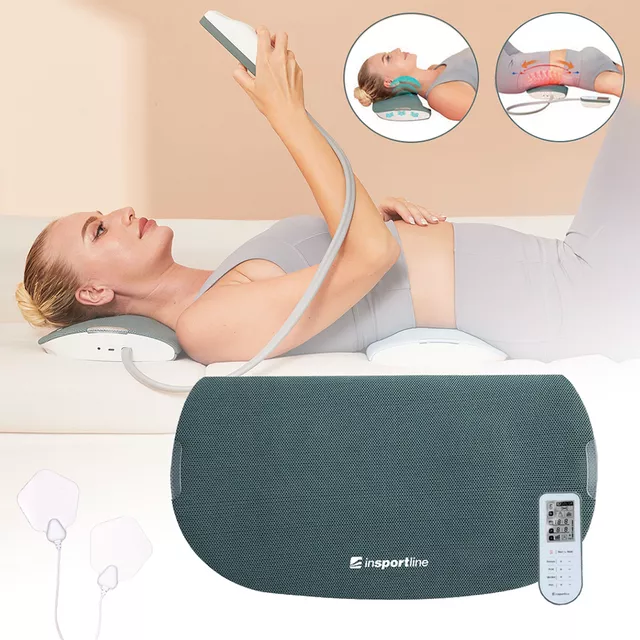 Massage Kissen für Nacken und Rücken inSPORTline Belvetino