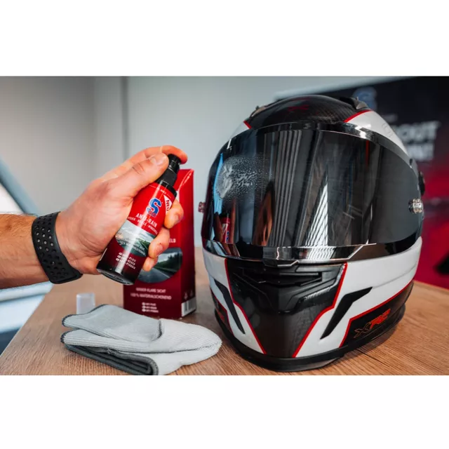 Plexiglasreiniger S100 Anti-Rain 100 ml inklusive Mikrofasertuch