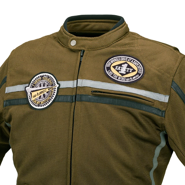 W-TEC Bellvitage Khaki Chameleon Motorradjacke - khaki chameleon