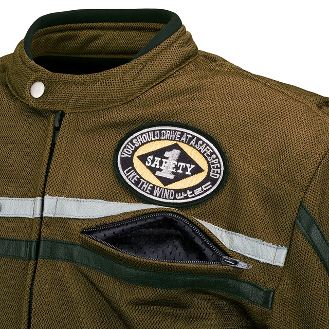W-TEC Bellvitage Khaki Chameleon Motorradjacke - khaki chameleon