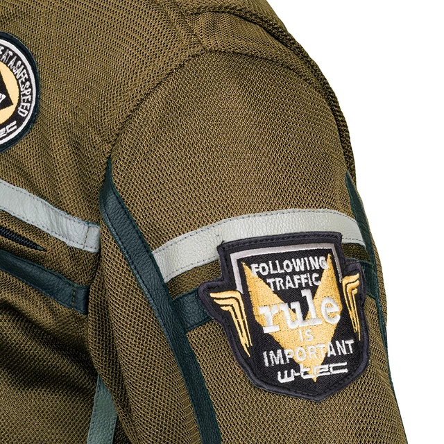 W-TEC Bellvitage Khaki Chameleon Motorradjacke - khaki chameleon