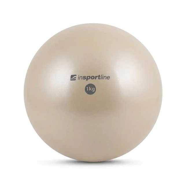 inSPORTline Yoga Ball 1 kg - mentolová - beige