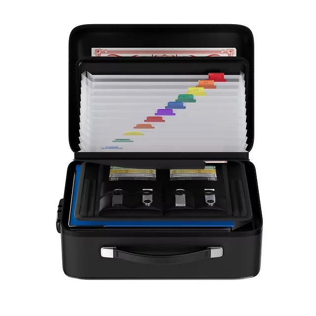 Schutzkoffer mit Organizer von inSPORTline Dorcuba 37 x 27,5 x 13,5 cm