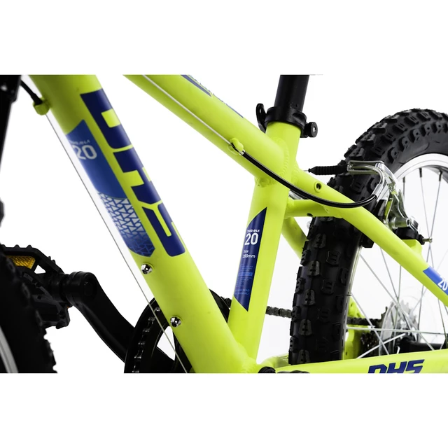 Kinderfahrrad DHS Teranna 2023 20" - Modell 2024 - Grün