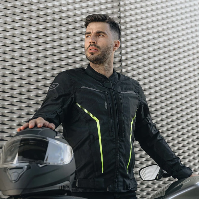 Ozone Delta IV Motorradjacke - schwarz