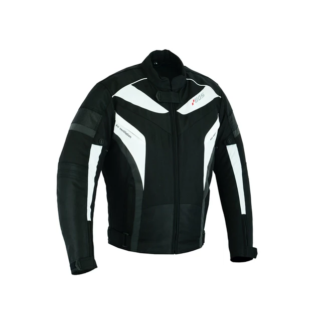 Herren-Touren-Motojacke BOS Rebstock - Weiss