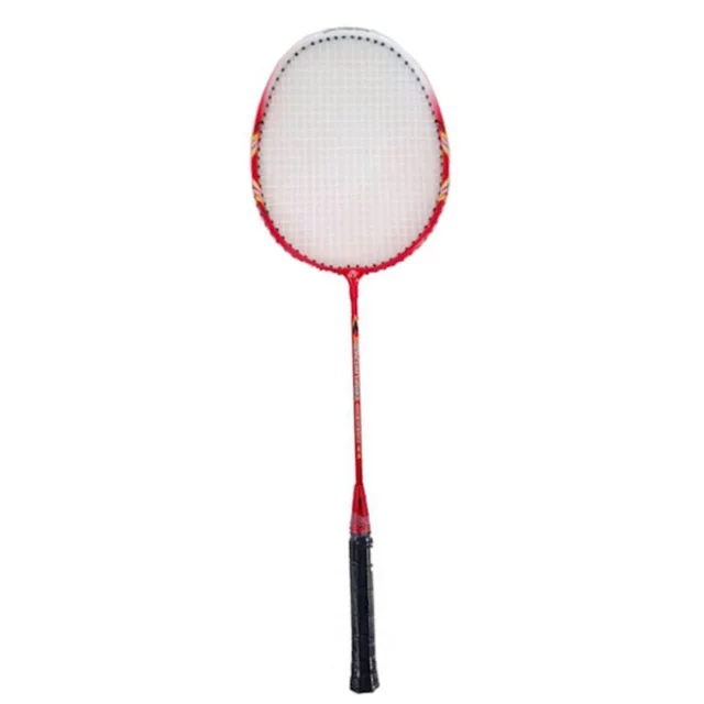 Der Badminton-Schläger SPARTAN JIVE - weiß-rot - rot-weiß