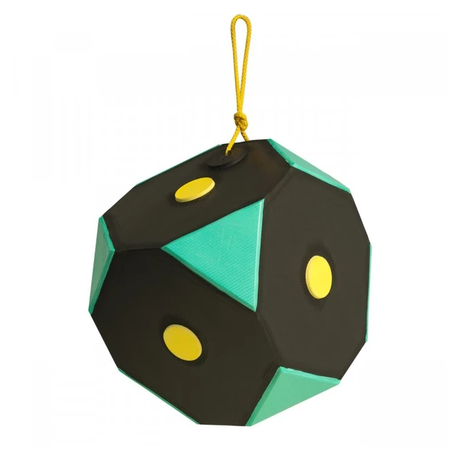 Hängezielbox Yate Cube Polimix 30x30x30cm schwarz-grün