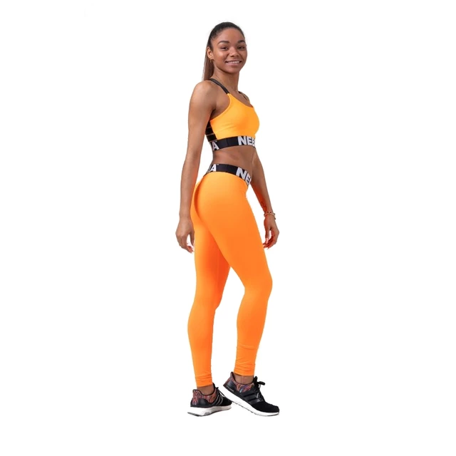 Nebbia Squad Hero Scrunch Butt 528 Damen Leggings - Orange