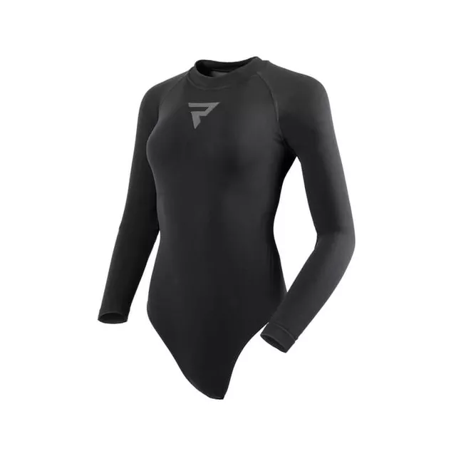 Damen-Moto-Thermo-Shirt/Body Rebelhorn Freeze II Lady BD - schwarz - schwarz