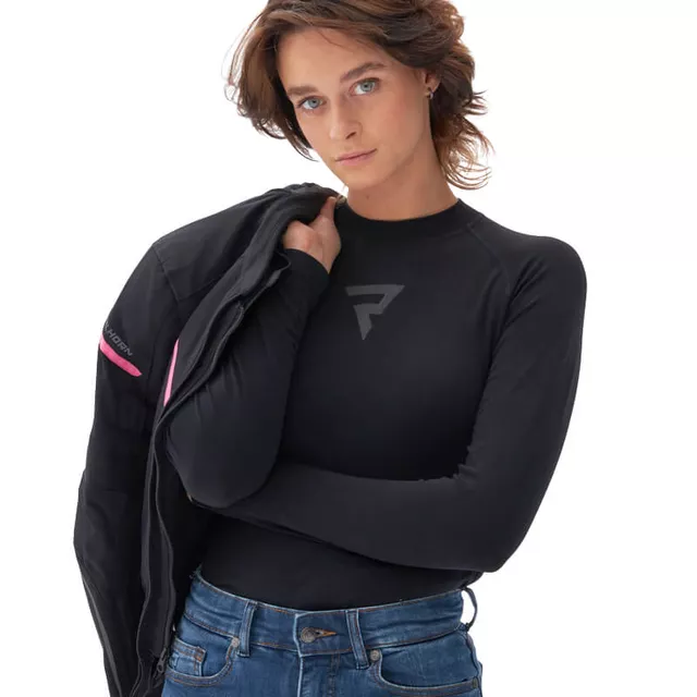 Damen Thermoshirt Rebelhorn Freeze II Lady Jersey - schwarz